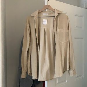 Free people corduroy shirt NWT